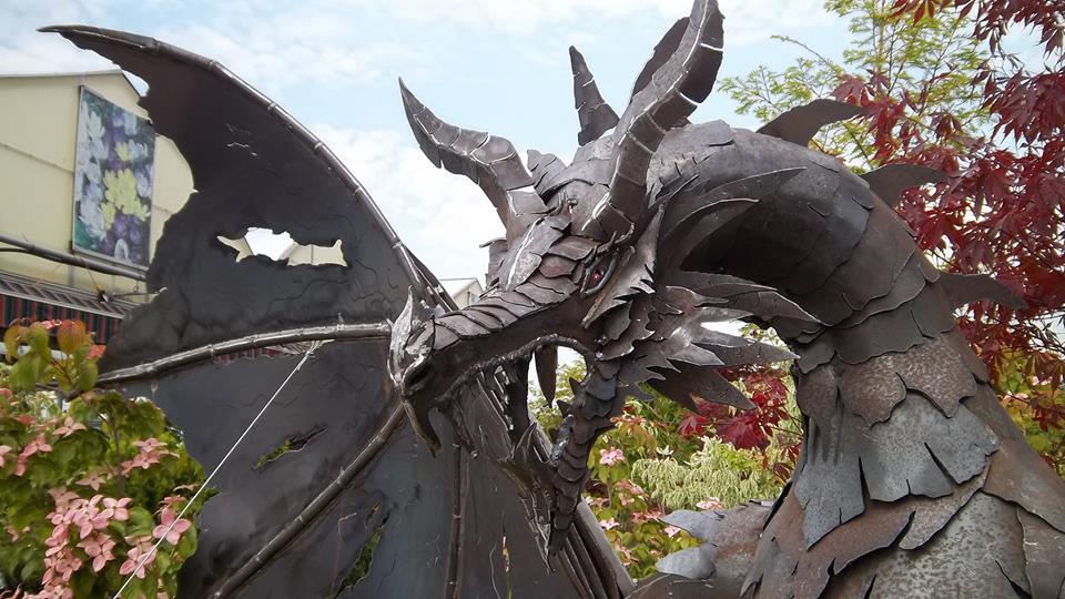 metal custom dragon by imaginemetalart